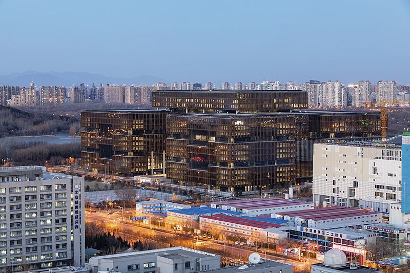 View of the Asian Investment Bank, Beijing, China, January 4, 2021. /CFP