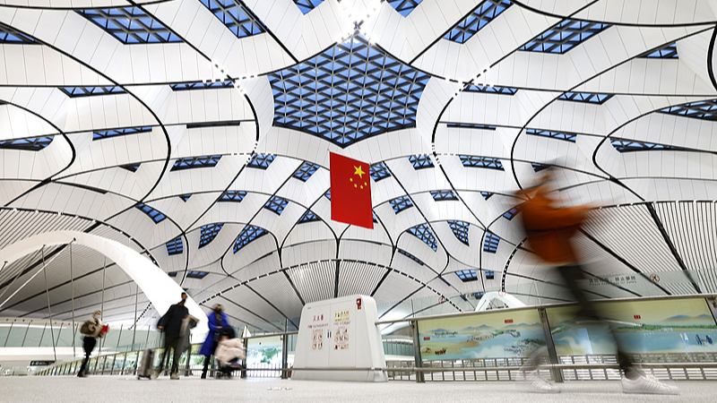 A view of Beijing Daxing International Airport. /CFP