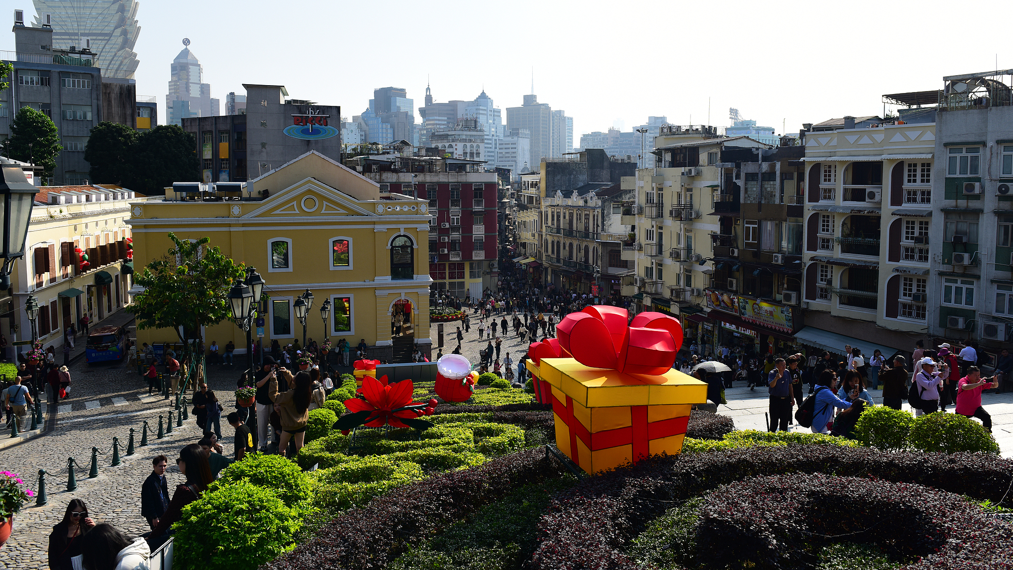 A street view of China's Macao Special Administrative Region, December 5, 2024. /CFP