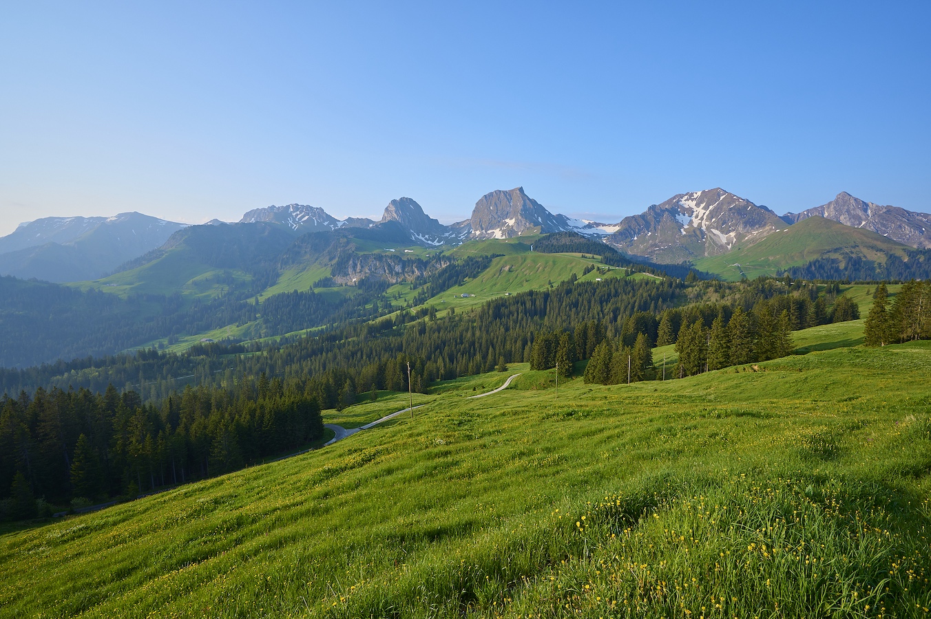 The Alps in Switzerland. /CFP