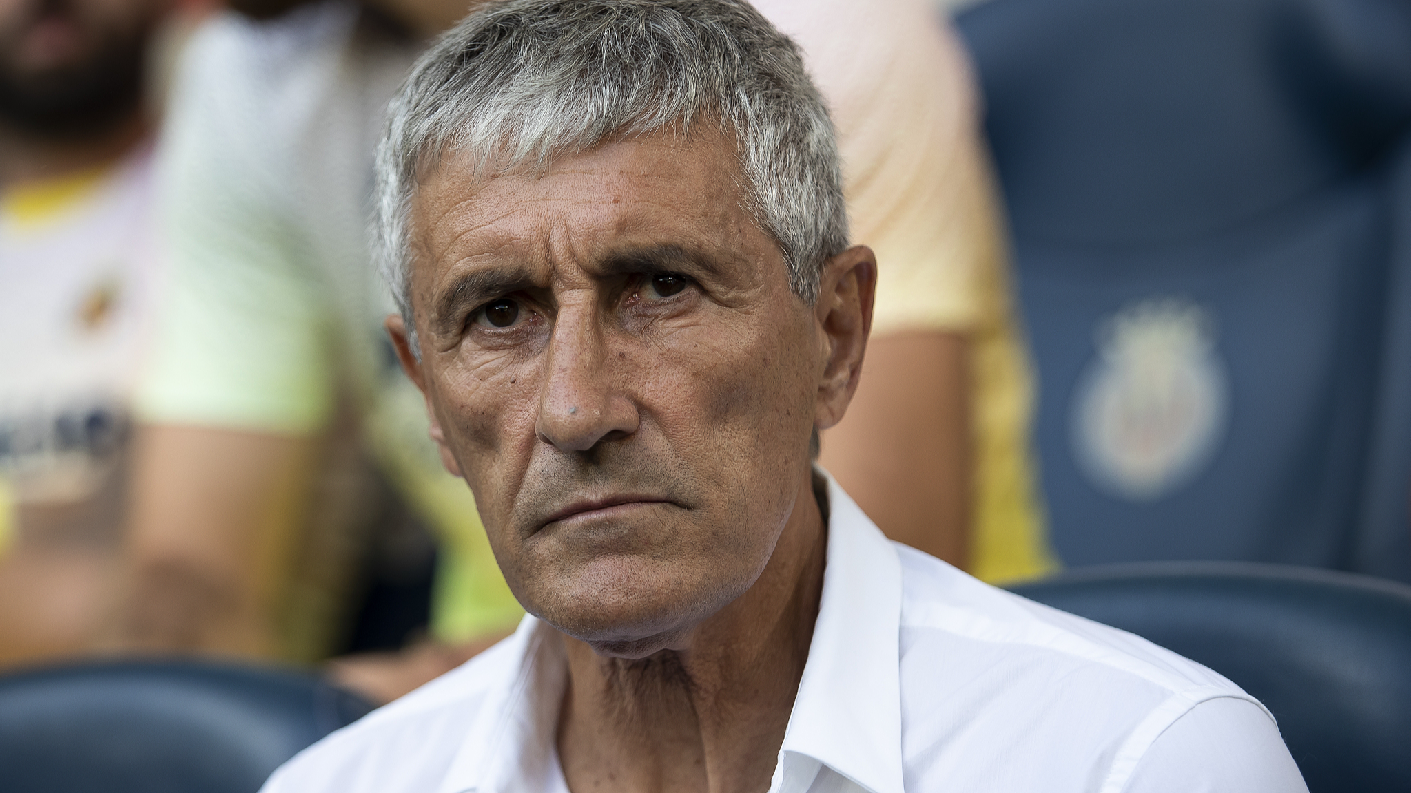 File photo of Quique Setien. /CFP