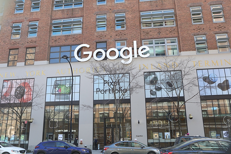 Google offices in New York, New York, February 25, 2024. /CFP