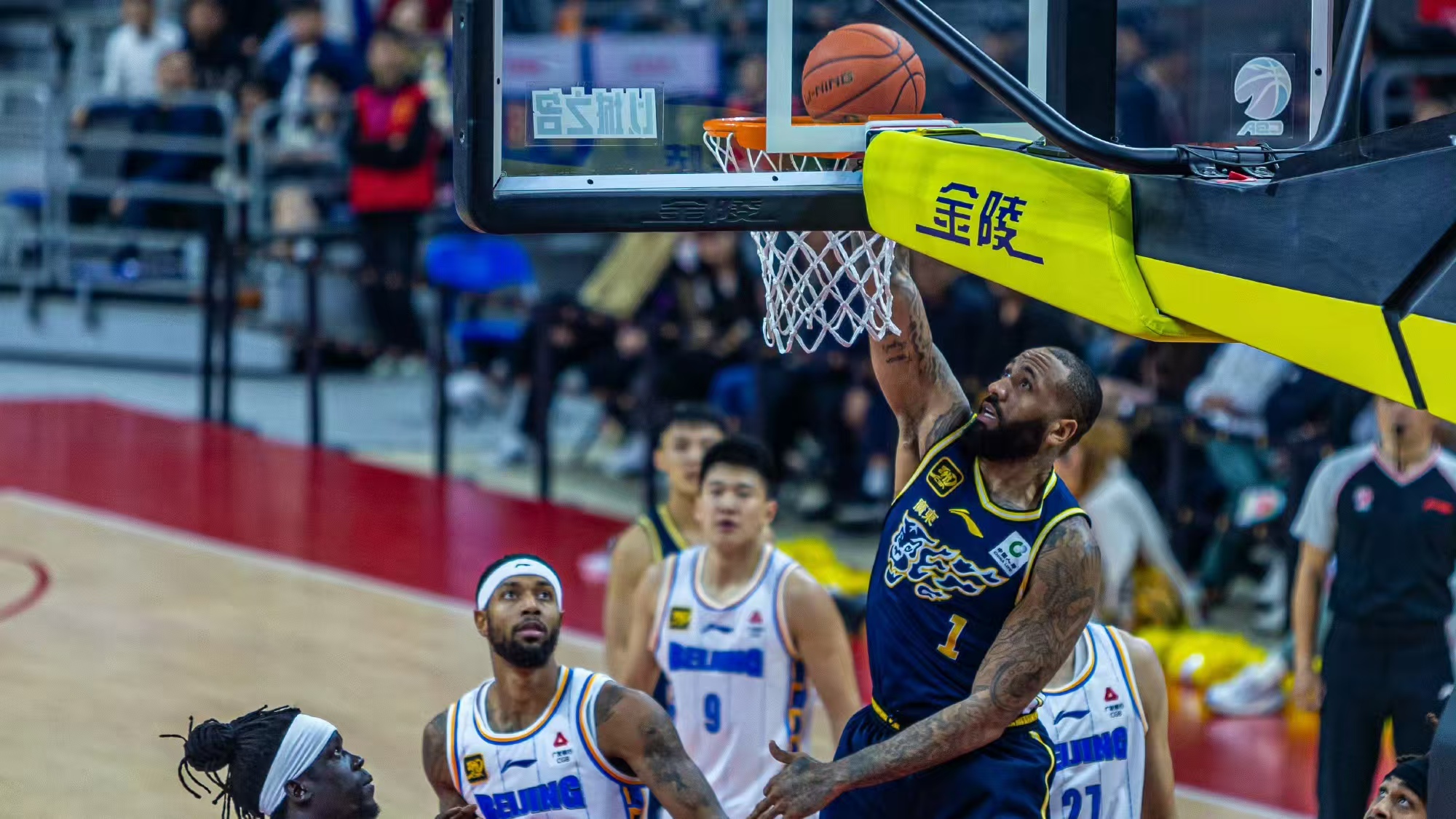 Guangdong Southern Tigers beat Beijing Ducks 106-90 in Dongguan, Guangdong Province, China, December 12, 2024. /CBA