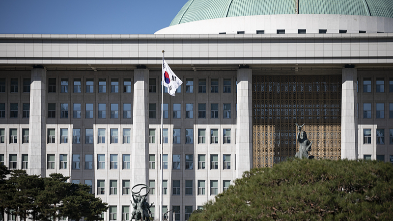 The National Assembly building in Seoul, South Korea, December 6, 2024. /CFP 