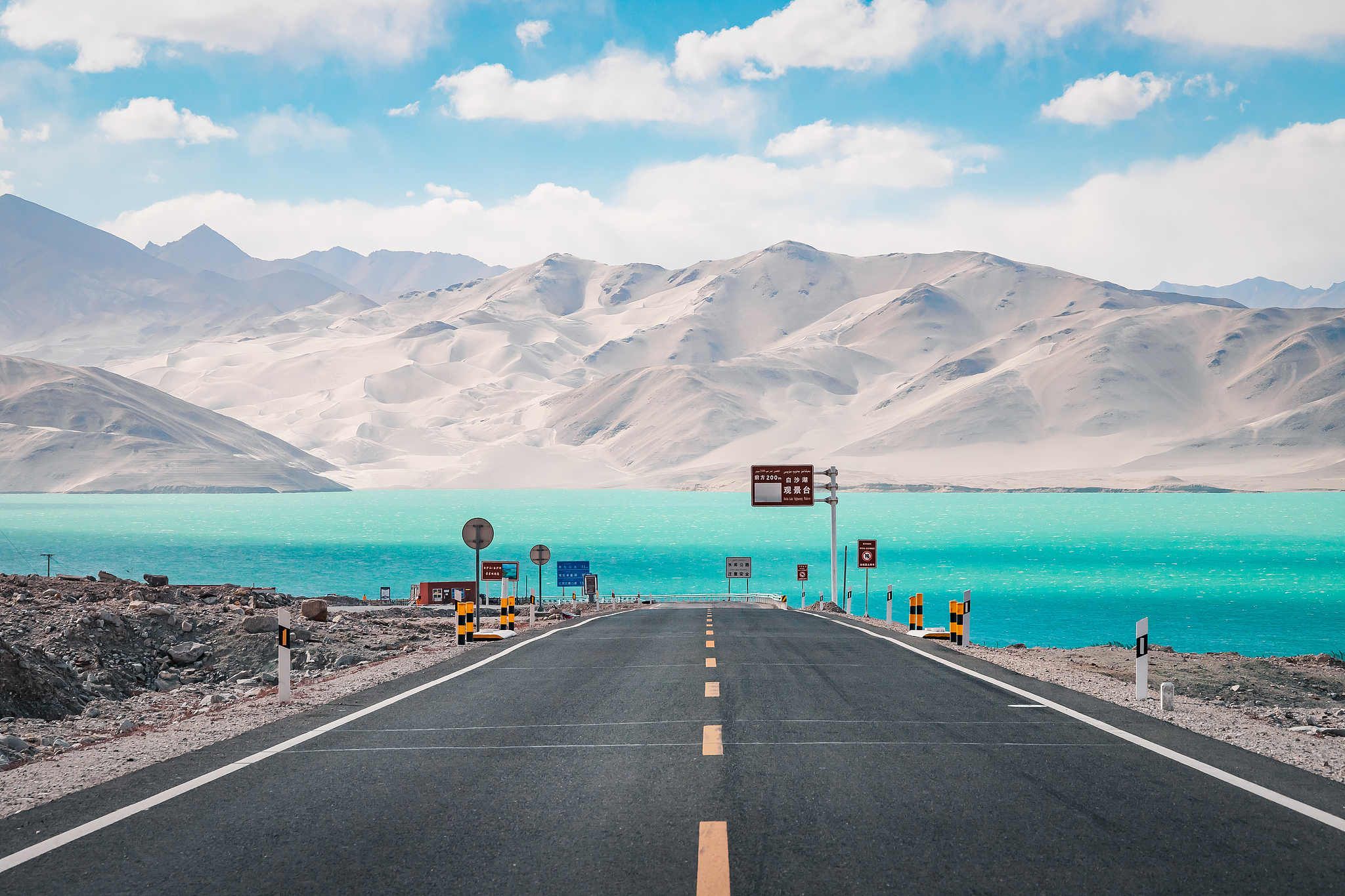 #TalkXinjiang｜Baisha Lake, a wonderous sight