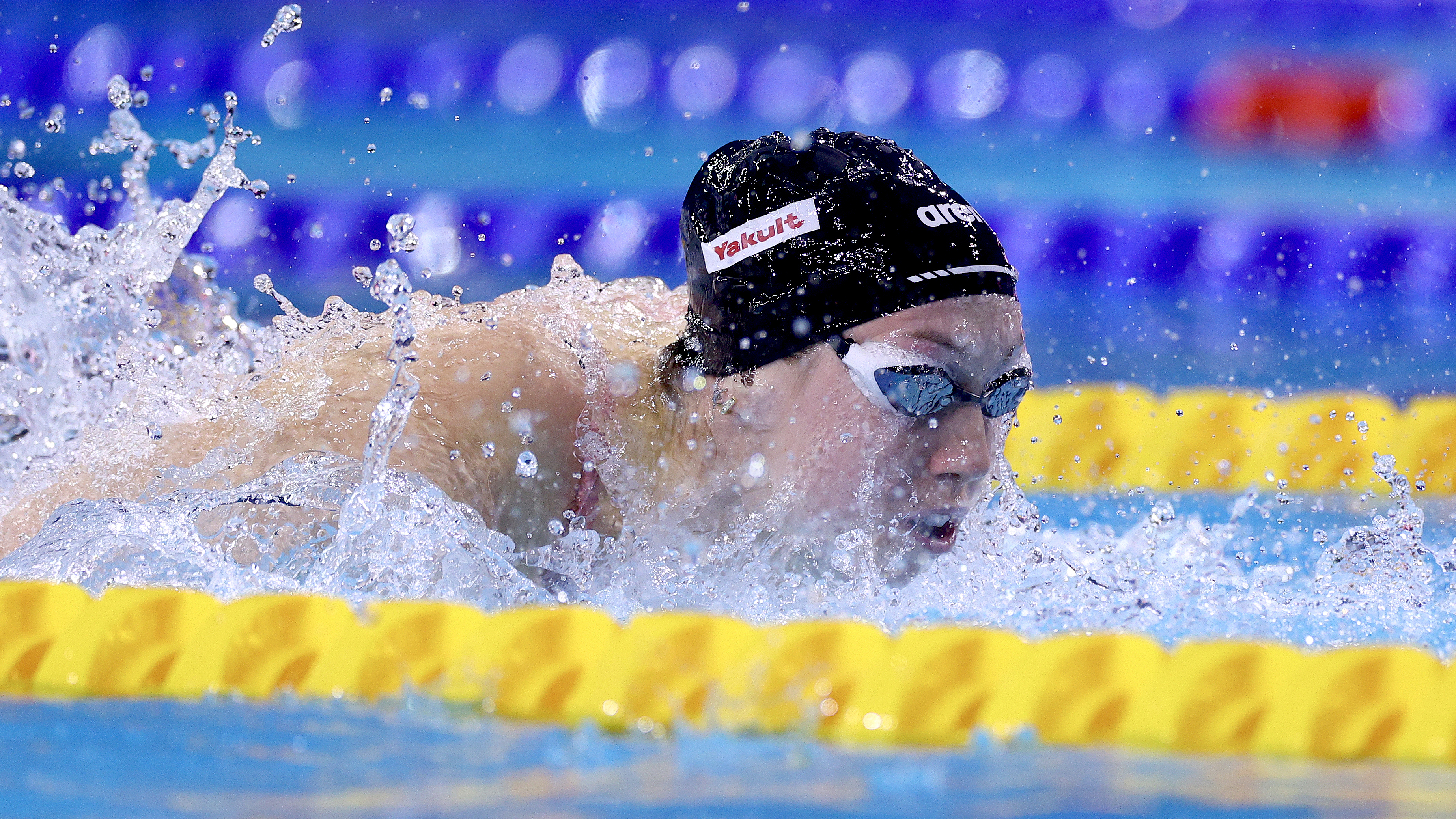 USA's Gretchen Walsh in action of the women's 100m butterfly final at the short-course Swimming World Championships in Budapest,‬ Hungary, December 14, 2024. /CFP