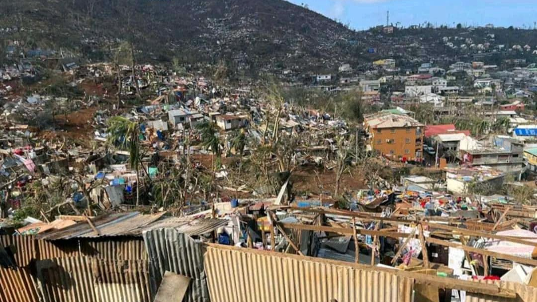 French military aid starts to arrive in cyclonebattered Mayotte CGTN