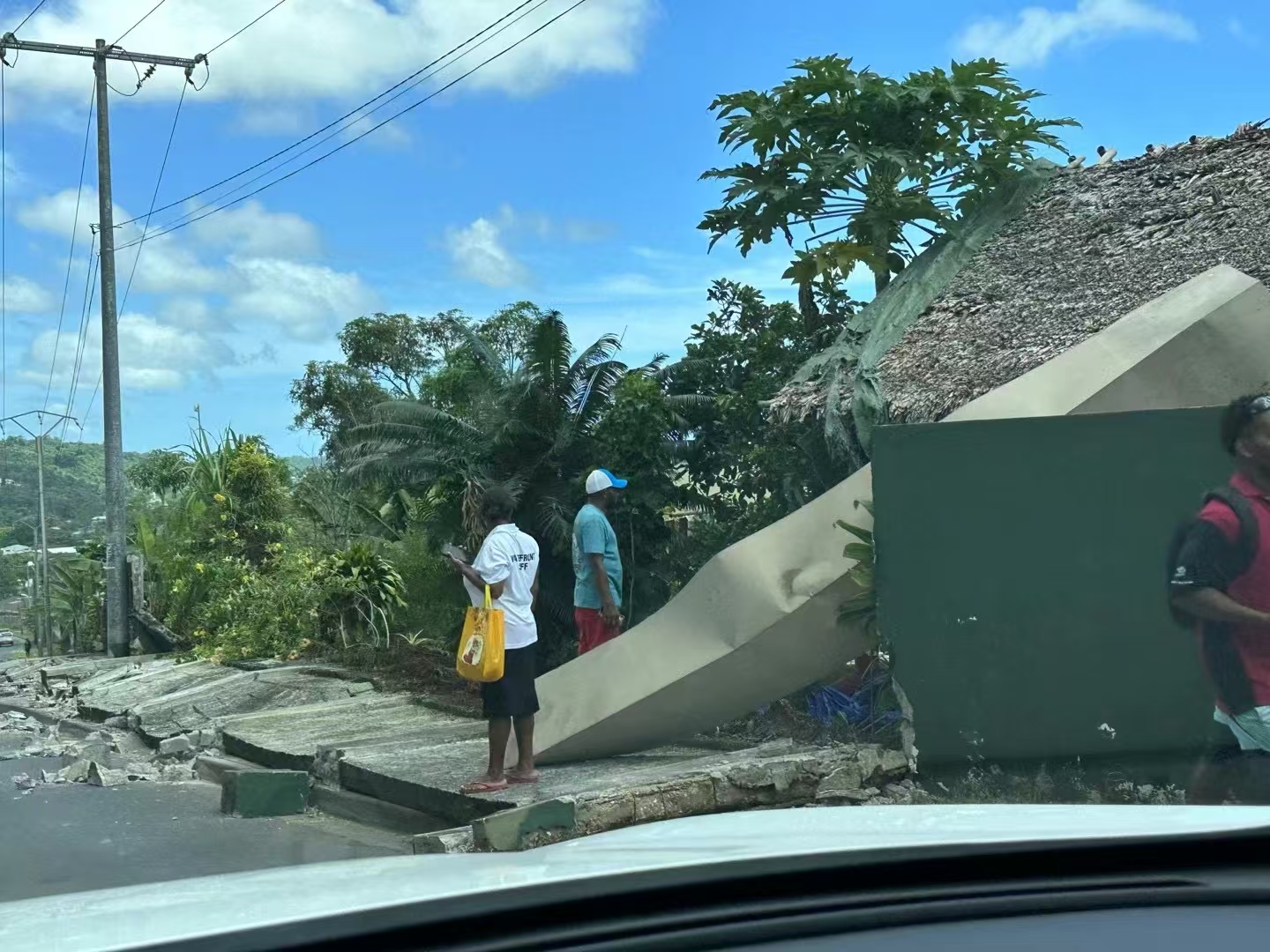 Latest photos from the Vanuatu earthquake