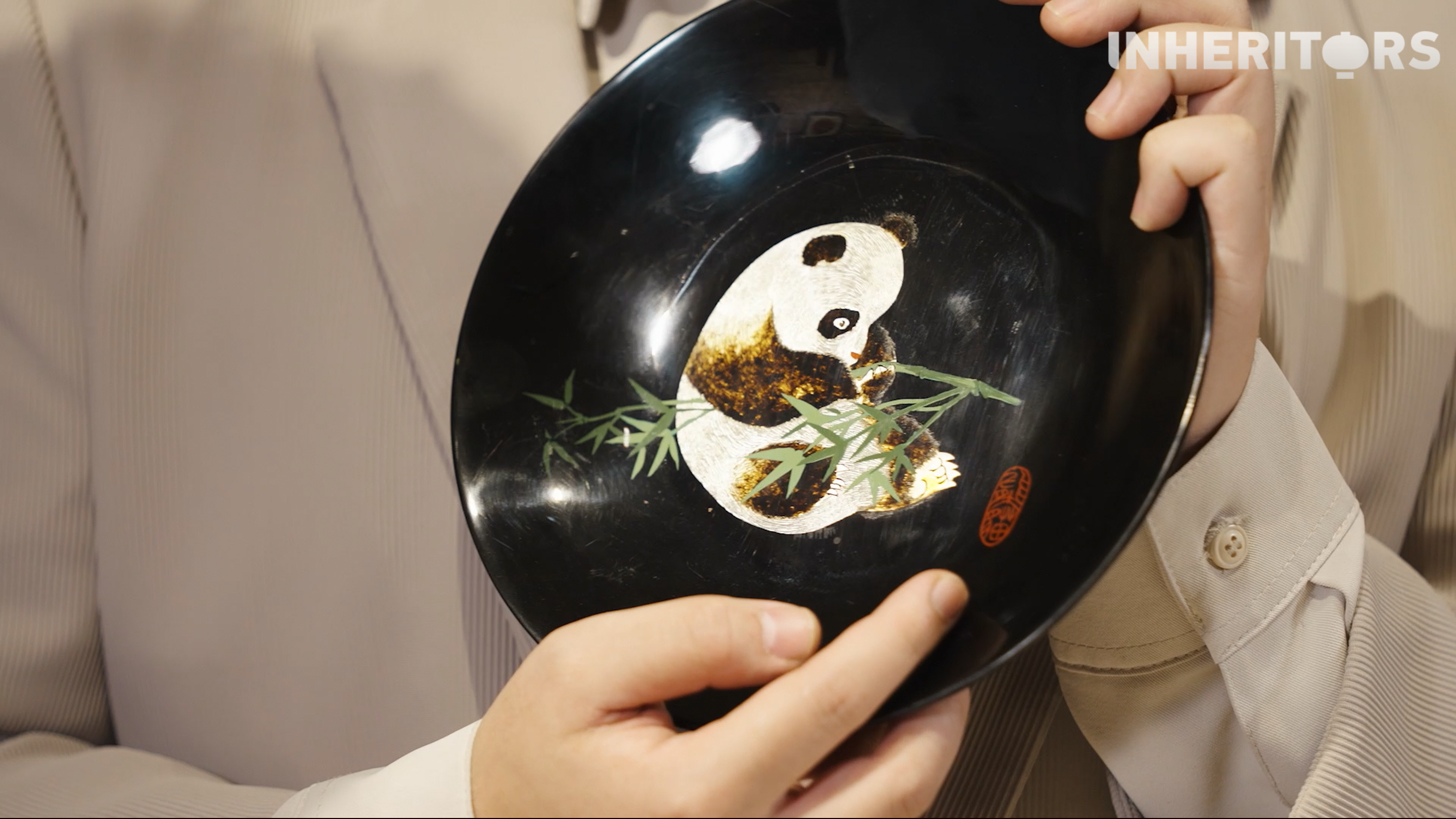 A view of modern Chengdu lacquerware. /CGTN