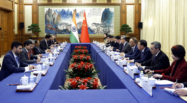 The special representatives of China and India on the boundary question hold the 23rd meeting in Beijing, China, December 18, 2024. /Chinese Foreign Ministry