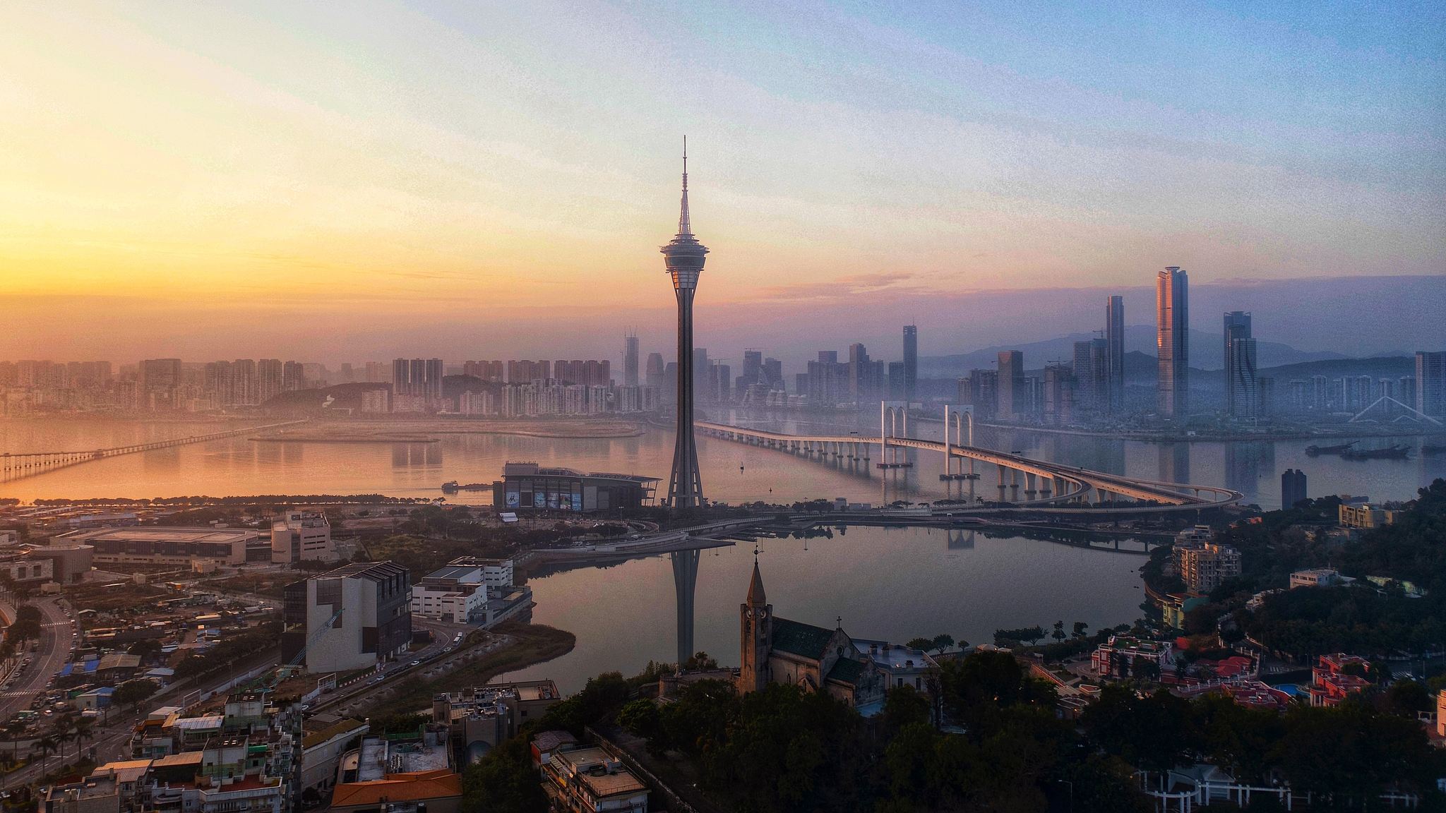 A view of the Macao Special Administrative Region, China, February 2, 2023. /CFP