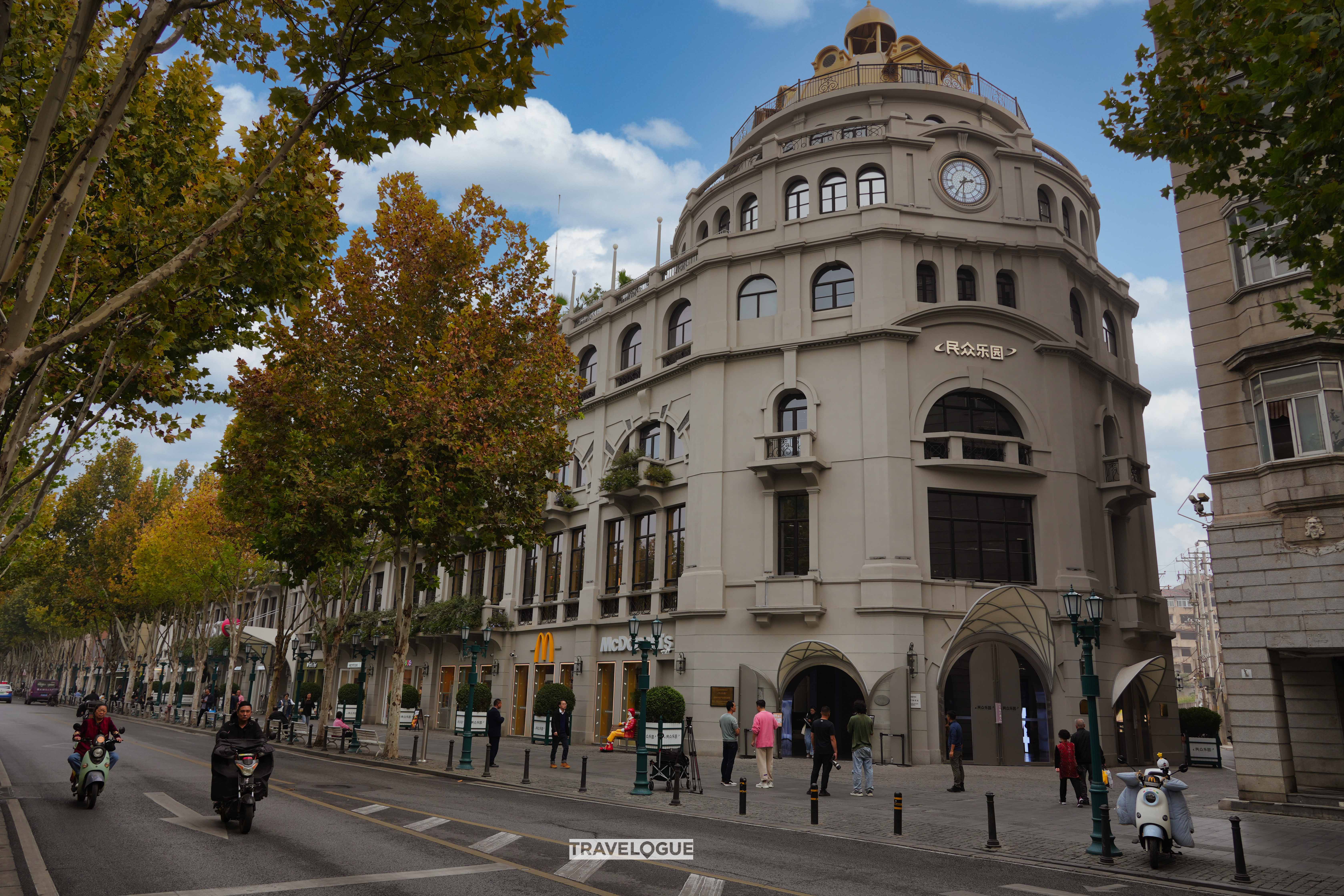 Renovated historic buildings in Wuhan, central China. /CGTN