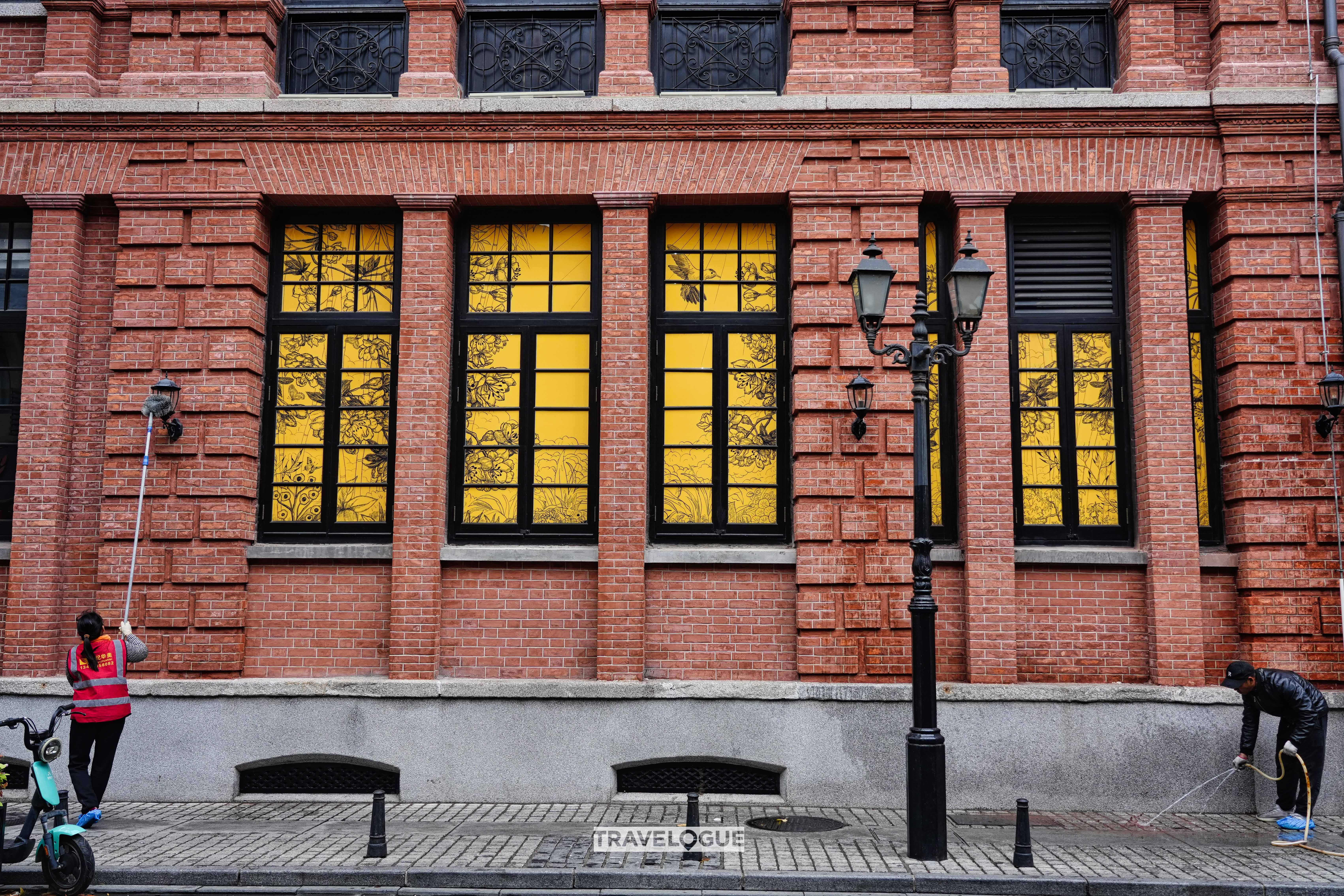 Renovated historic buildings in Wuhan, central China. /CGTN