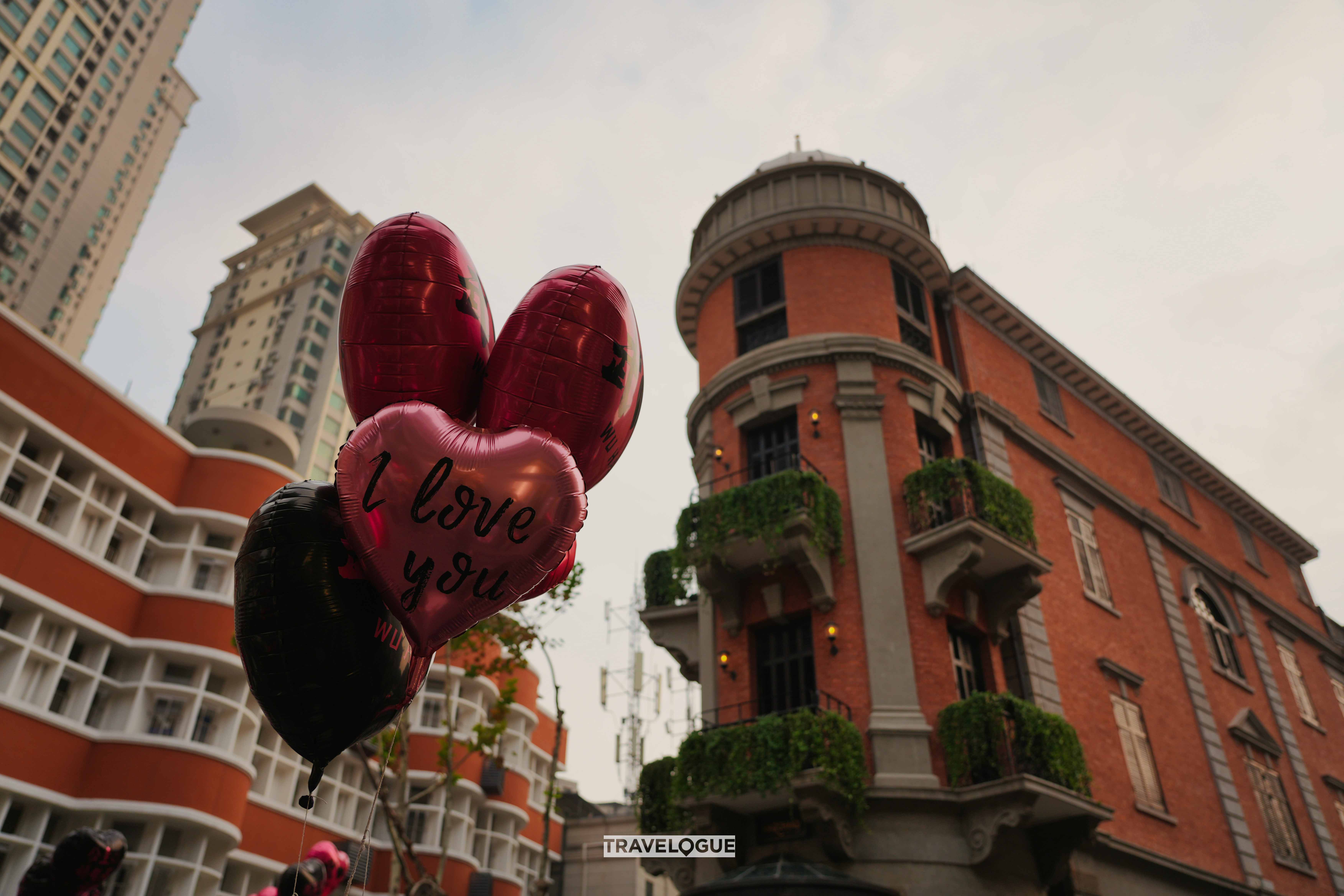 Renovated historic buildings in Wuhan, central China. /CGTN