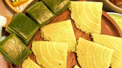 Coconut and pandan flavored desserts welcomed in Hainan