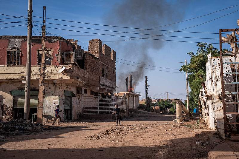 A war-torn neighborhood in Omdurman, Sudan, November 2, 2024. /CFP