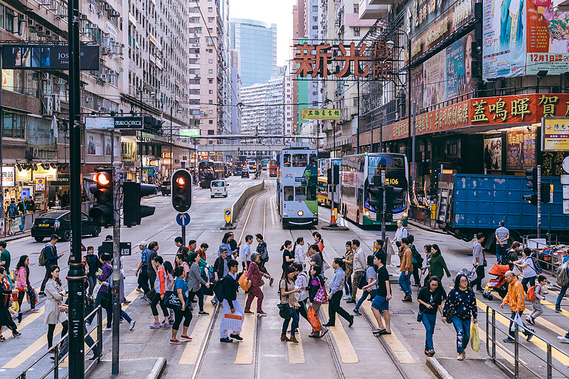  View of the scenery in Hong Kong SAR, south China. /CFP