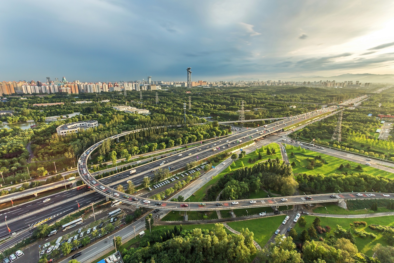 The Olympic Forest Park in Beijing, China. /CFP