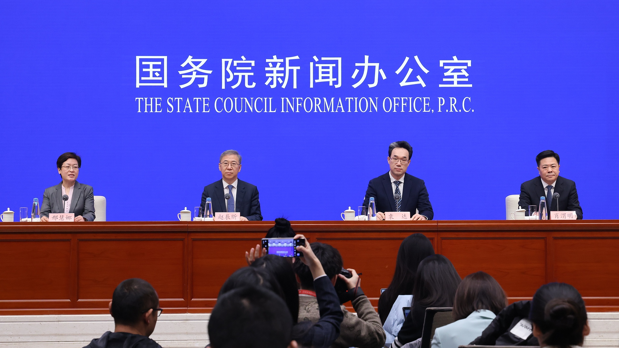 A press conference focusing on results of China's high-quality development, held in Beijing, China, January 3. /CFP