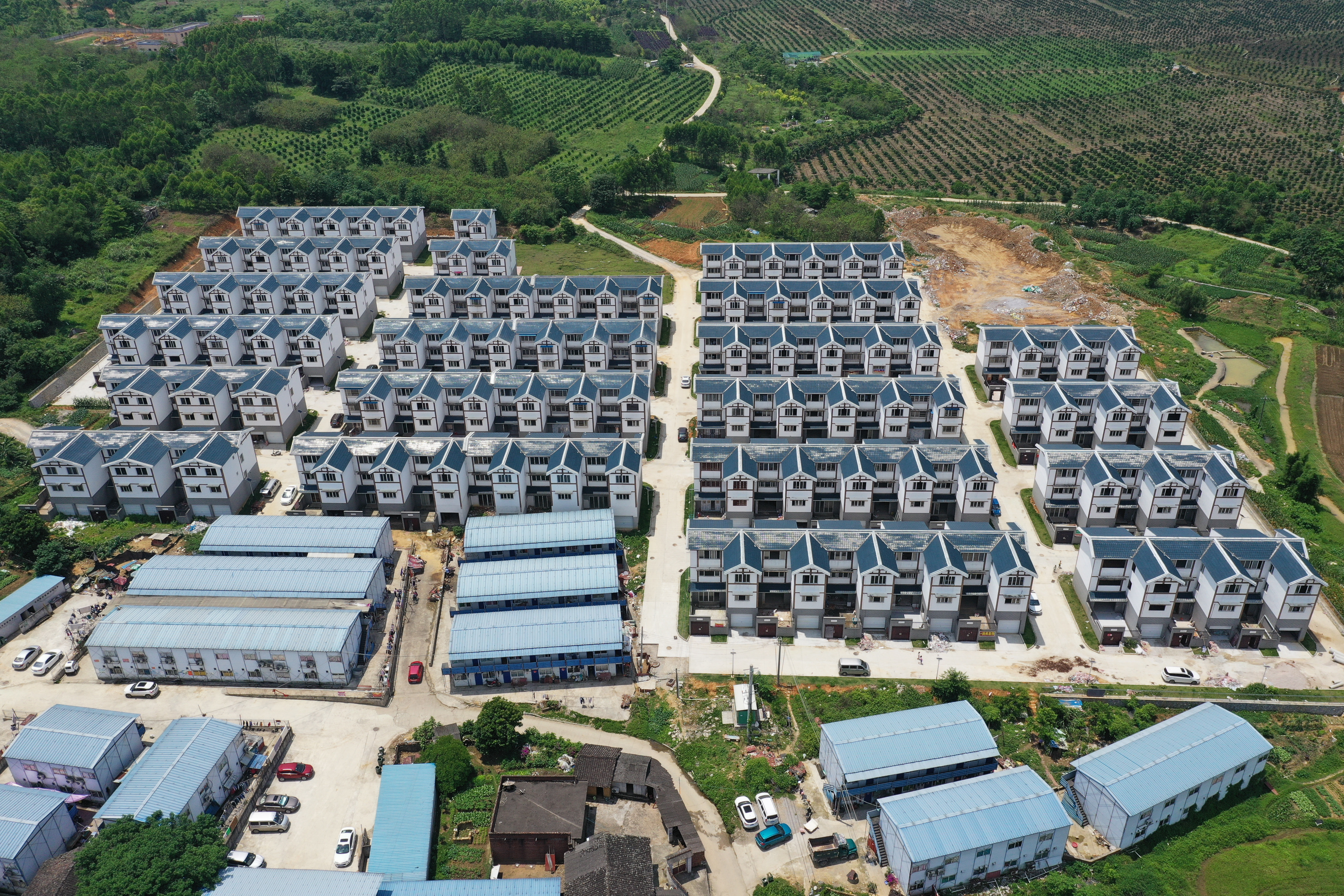 Luosifen Town in Liuzhou, Guangxi is seen in a file photo. /IC