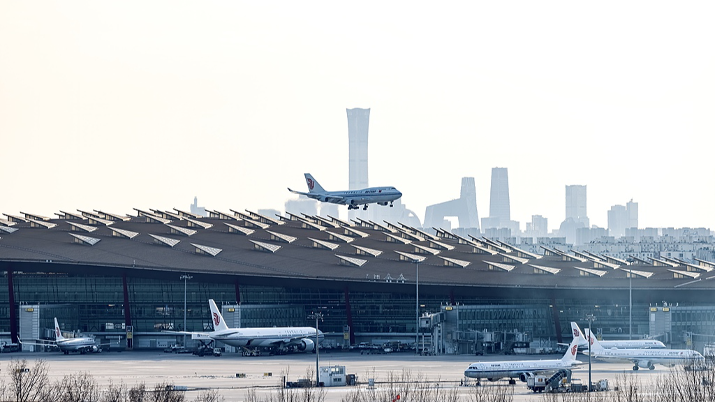 The bustling Beijing Capital International Airport, Beijing, Jan 2, 2025./CFP