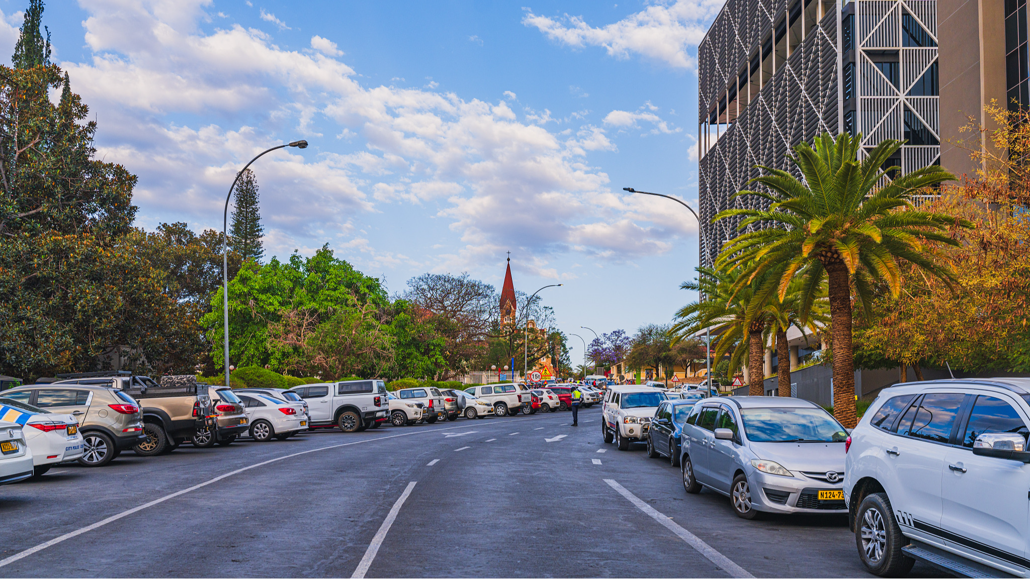 A view of Windhoek, capital city of Namibia, October 5, 2024. /CFP