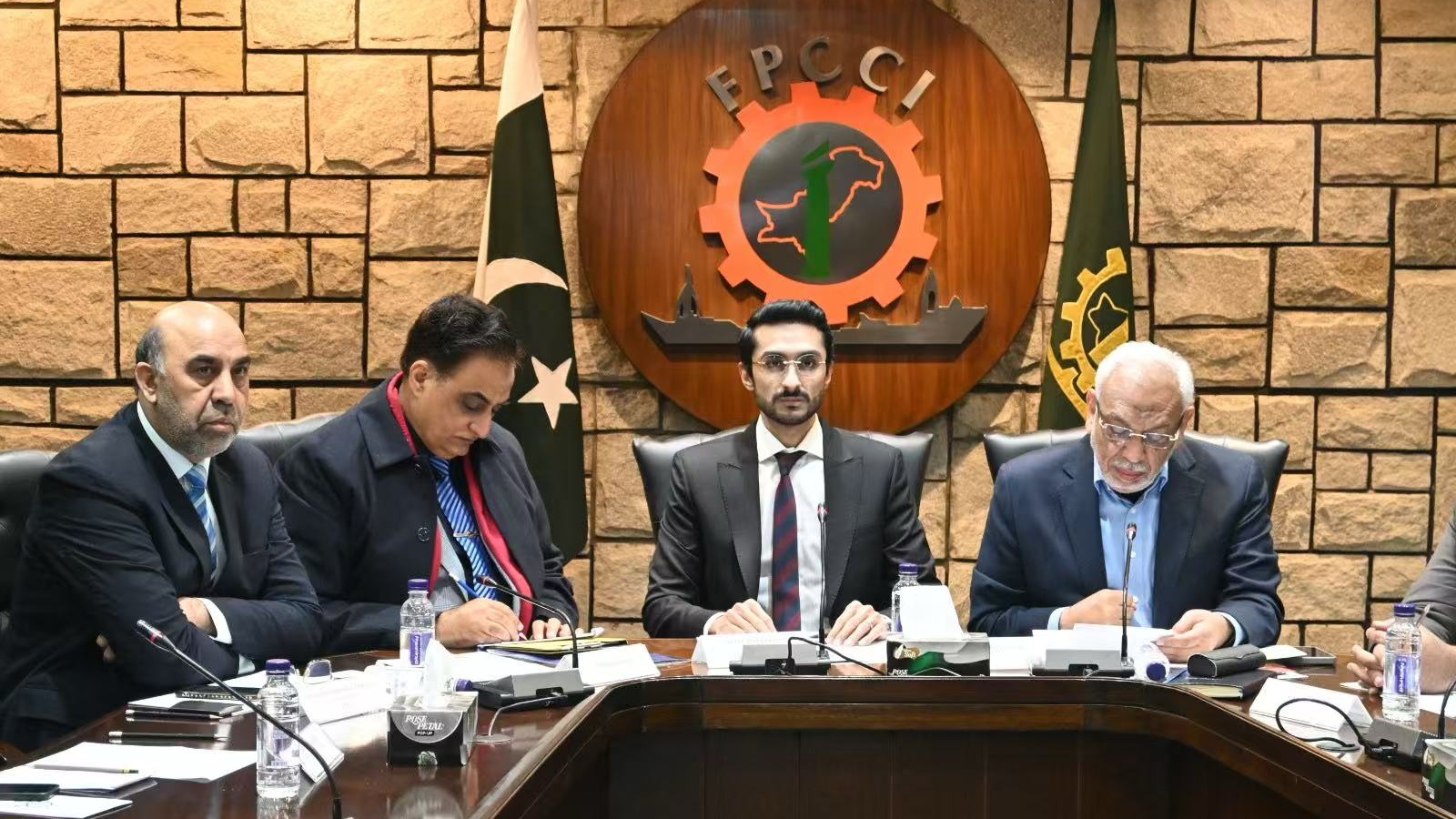 The Federation of Pakistan Chambers of Commerce & Industry's holds its first meeting on the China-Pakistan Economic Corridor (CPEC), Islamabad, Pakistan, January 6, 2025. /The CPEC Daily