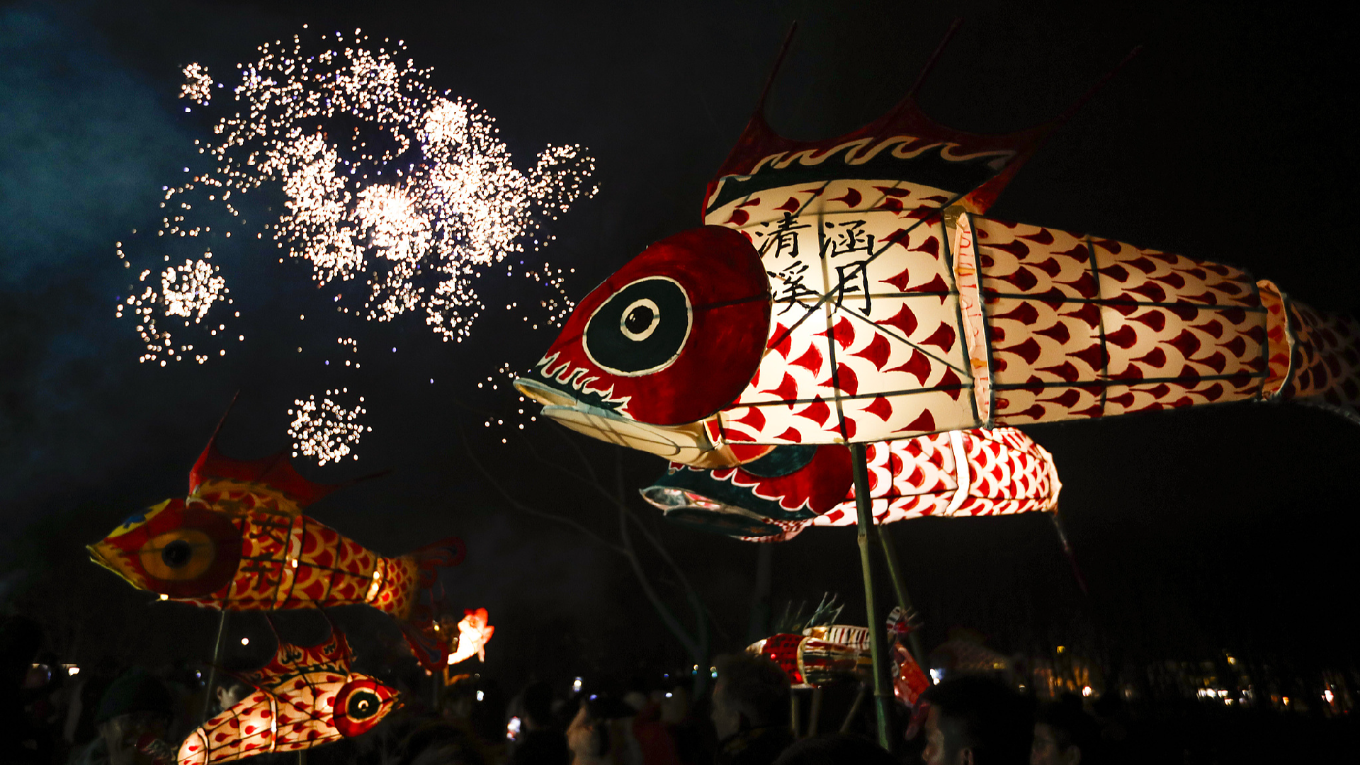 Legacy Trails: Flying fish lanterns light up Anhui's night sky