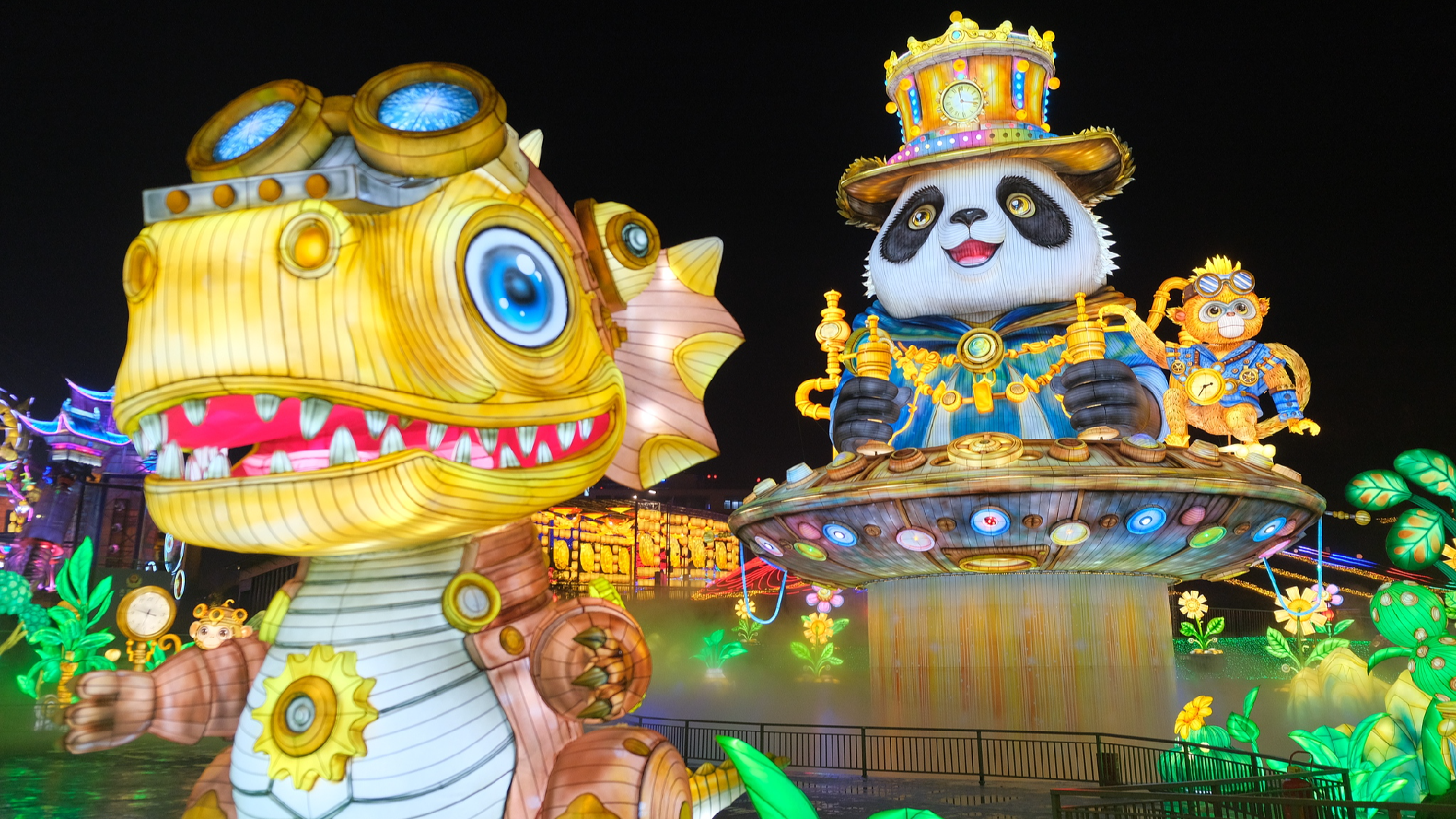 Zigong's annual lantern festival starts trial run