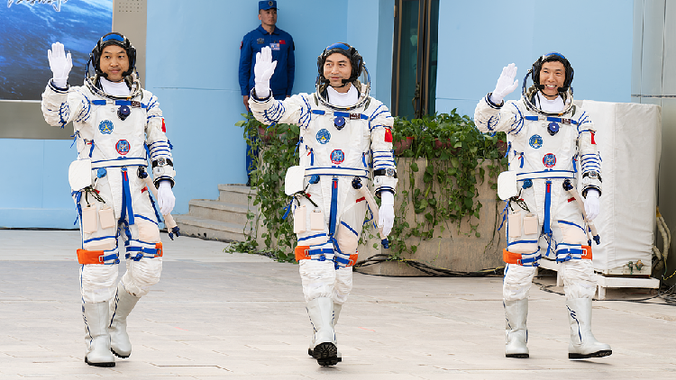 China awards medals to Shenzhou-18 mission astronauts