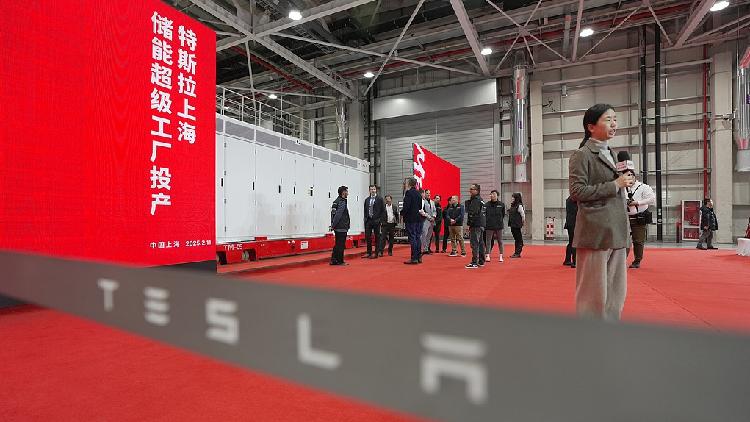 Tesla launches first Megapack factory outside U.S. in Shanghai