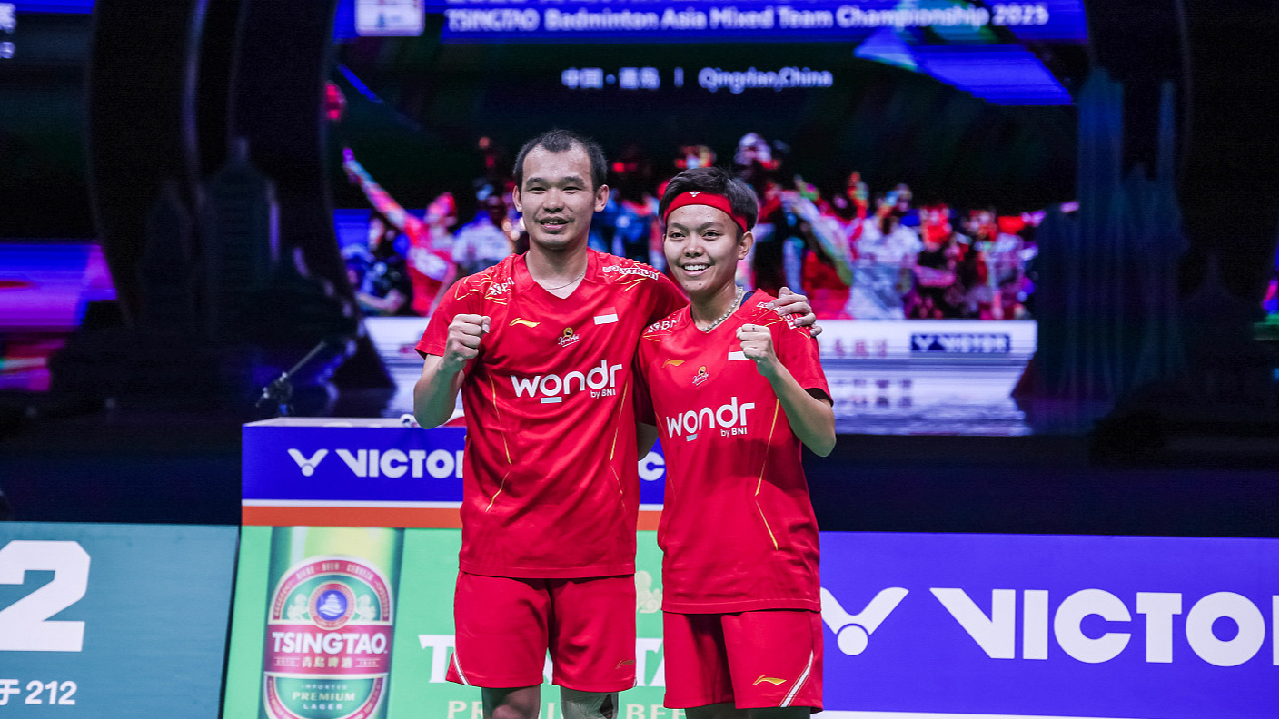 Indonesia beat China to win Badminton Asia Mixed Team Championship
