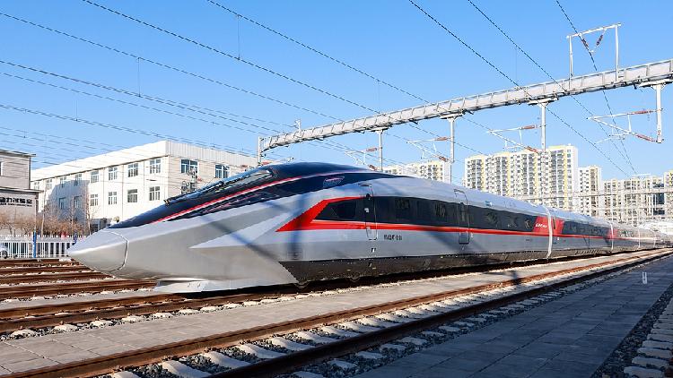 Testing Begins for Prototypes of China's New CR450 High-Speed Train