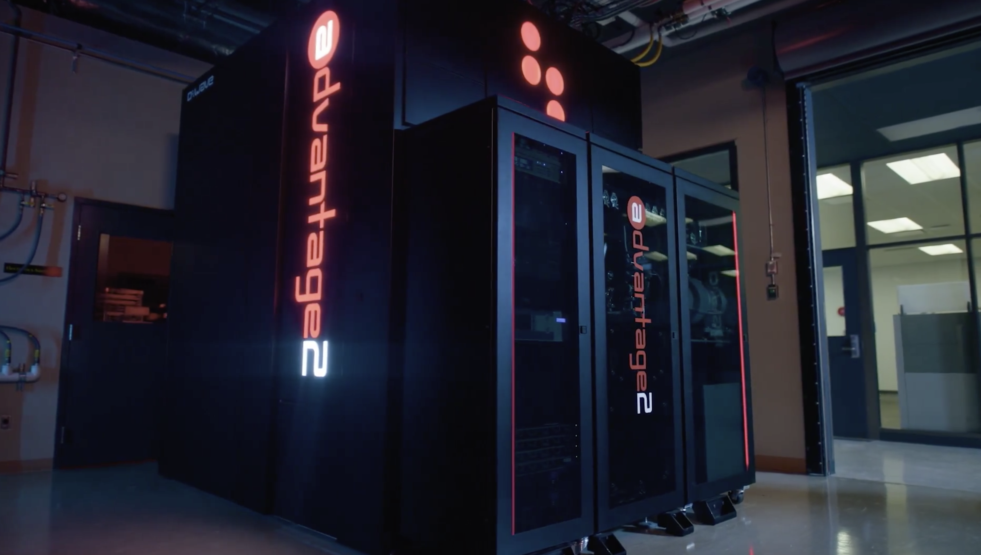 D-Wave advantage2 annealing quantum computer. /Screenshot of D-Wave X
