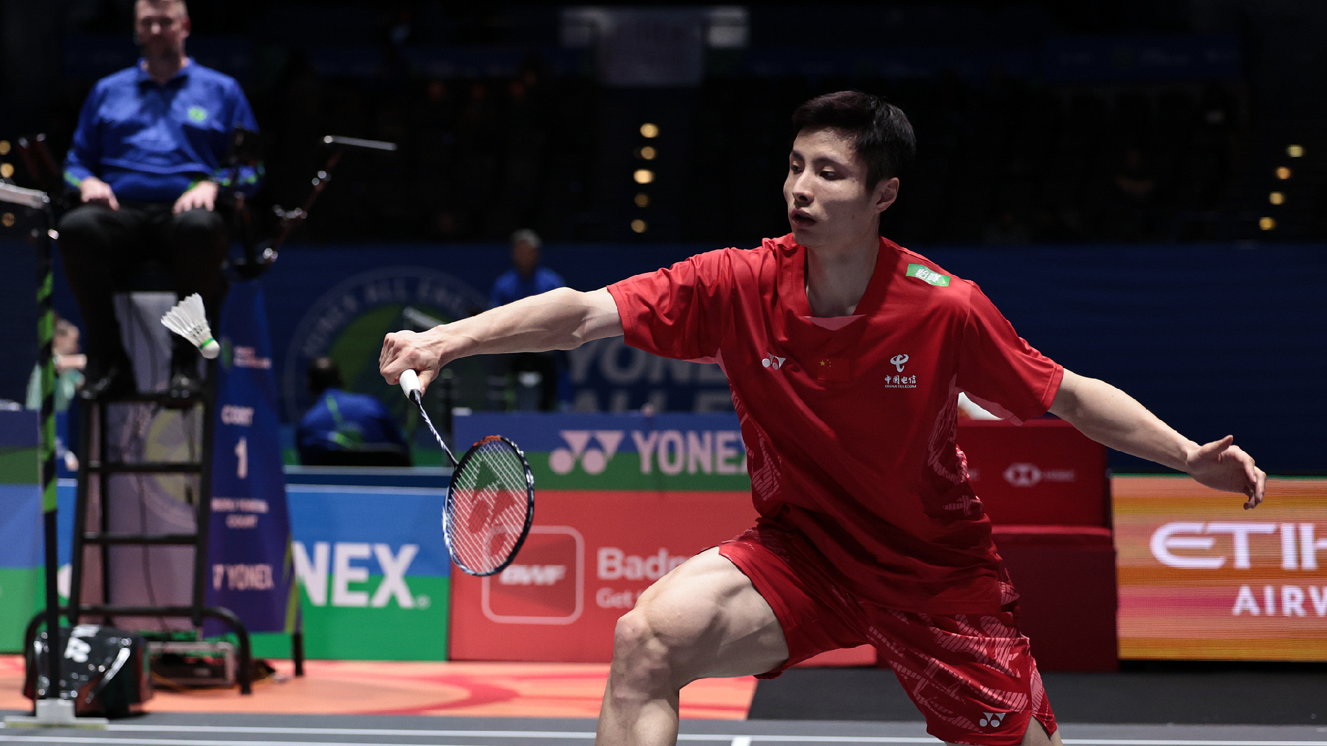 Shi Yuqi makes last eight at All England Open Badminton Championships