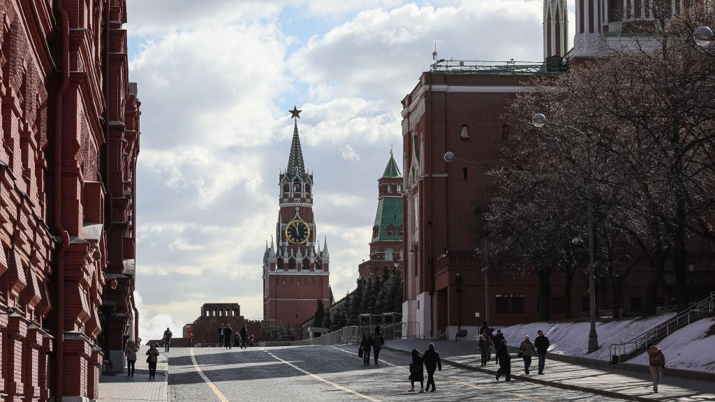An exterior view of the Kremlin in Moscow, Russia, March 18, 2025. /Xinhua