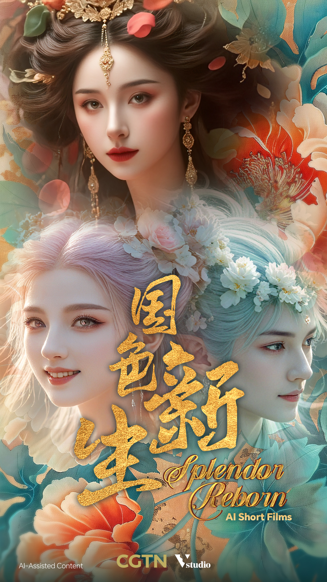 Splendor reborn: when AI meets the millennial peony legend