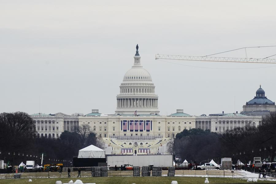 The U.S. Capitol building in Washington, D.C., the United States, January 18, 2025. /Xinhua