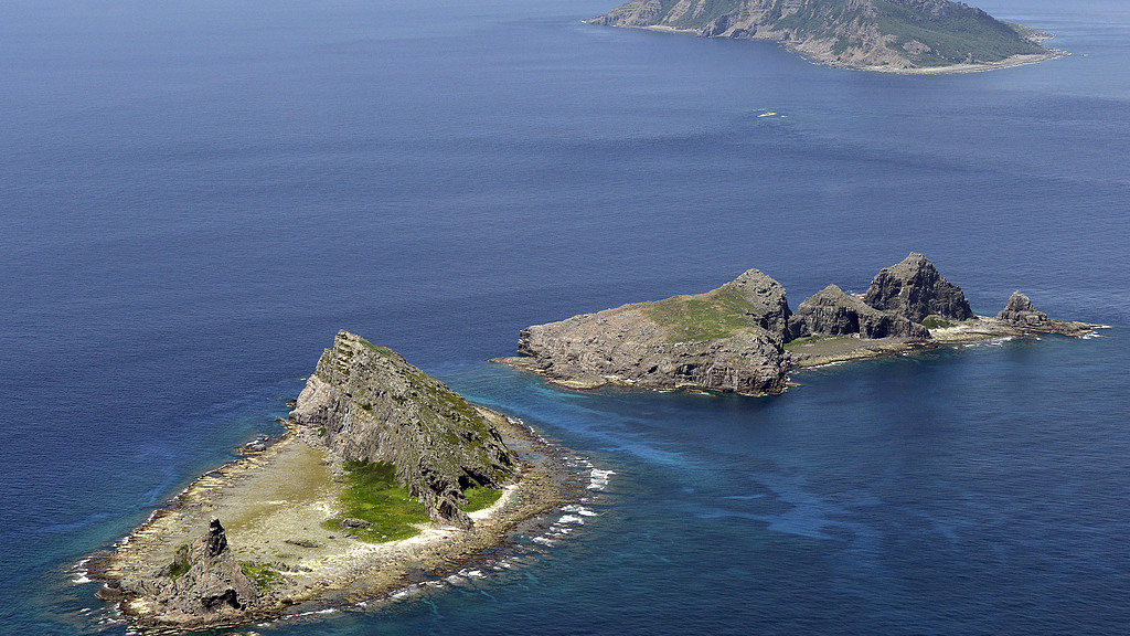 A file photo of the Diaoyu Dao, a group of islands in the East China Sea, September, 2012. /VCG