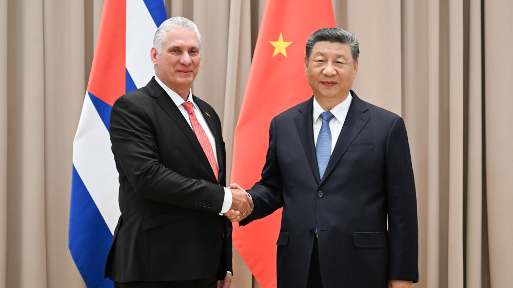 Xi says China supports Cuba in safeguarding sovereignty