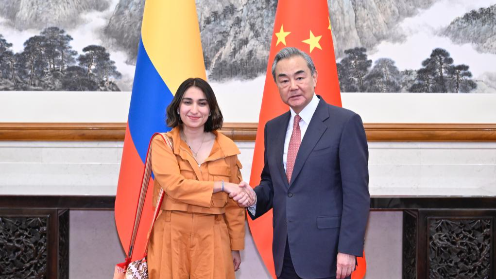 Chinese, Colombian foreign ministers meet in Beijing