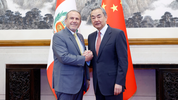 Chinese, Peruvian foreign ministers meet in Beijing