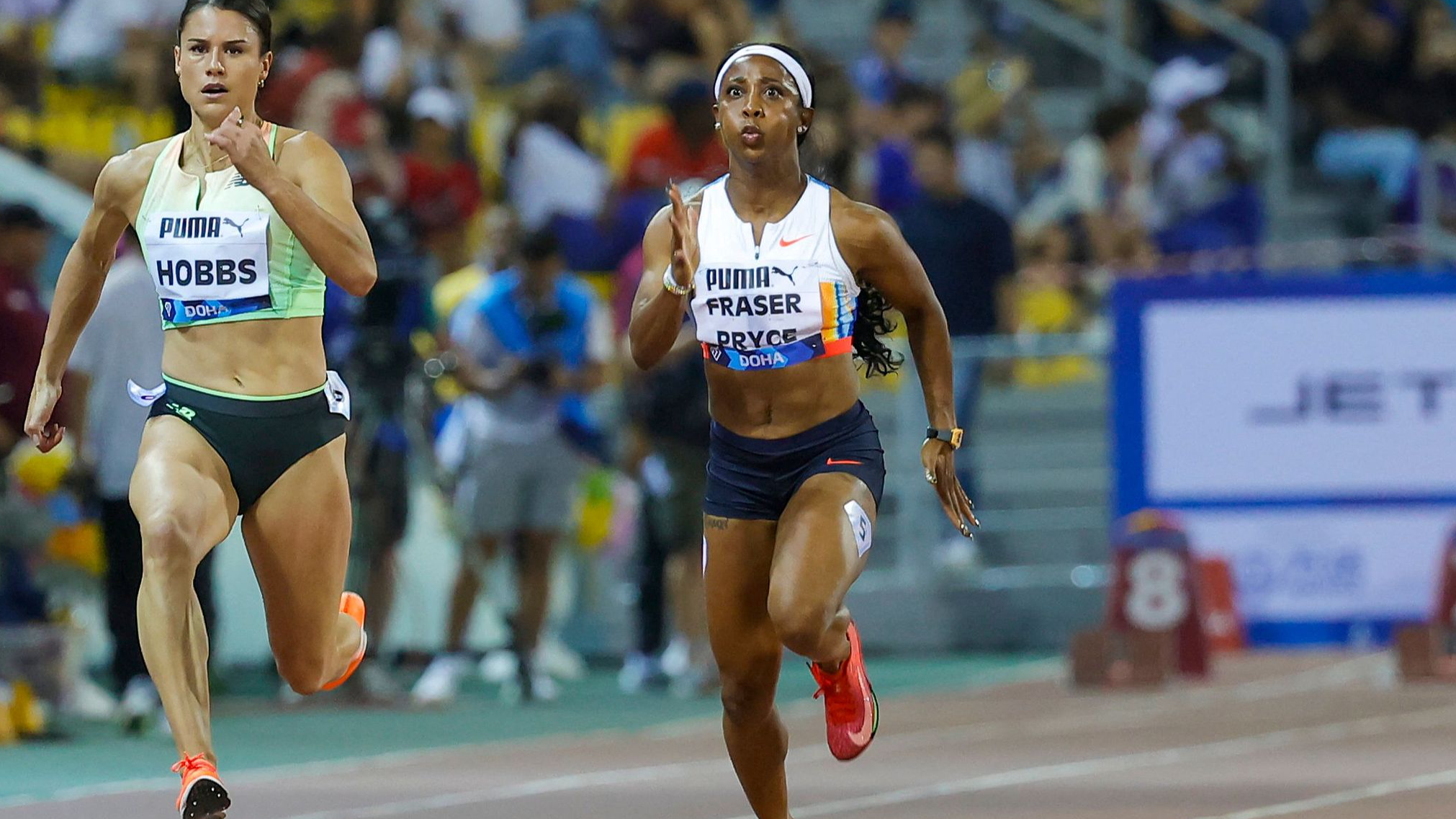 Fraser-Pryce beaten by Jamaican starlet Tia Clayton in Doha