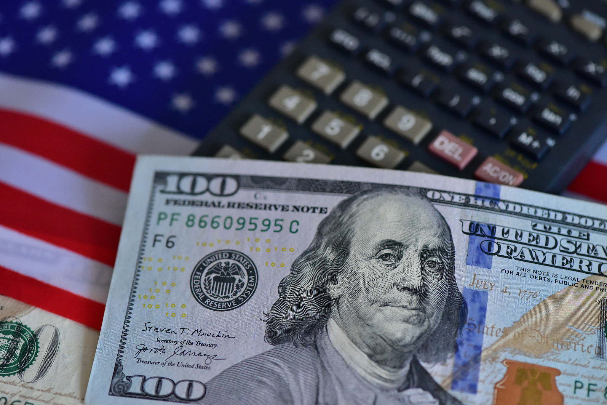 A 100 US dollar banknote. /VCG