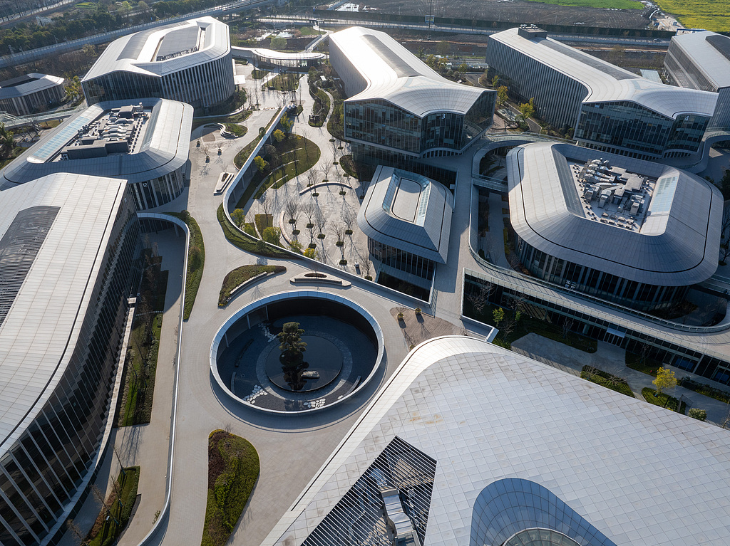 Research and development center in Nanhu Future Science Park, Hangzhou, Zhejiang Province, China, March 21, 2025. /VCG