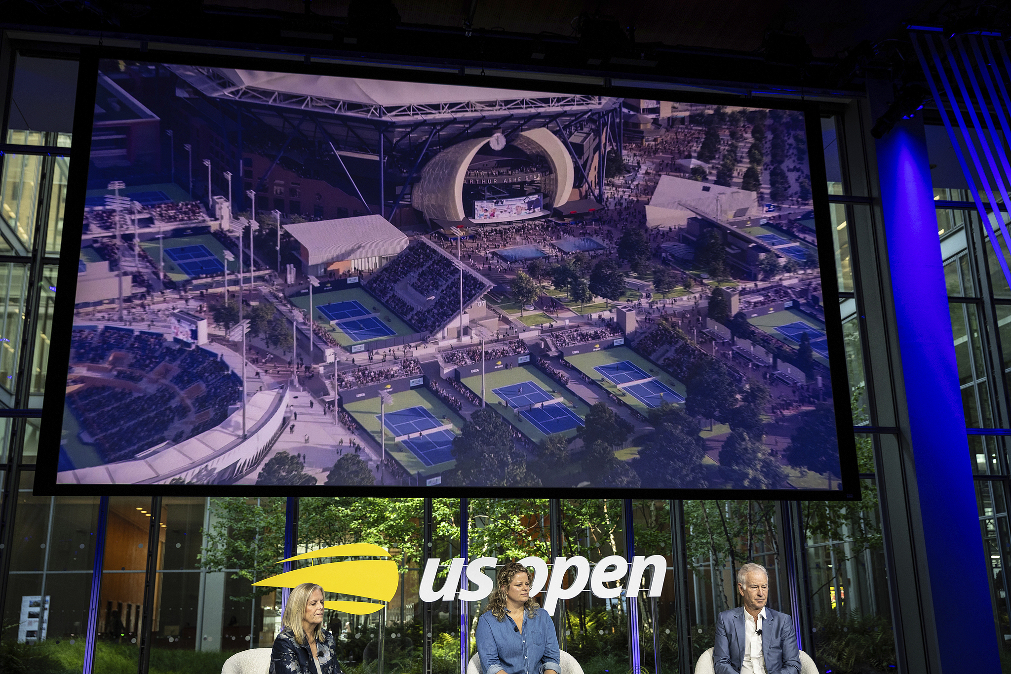 The Arthur Ashe Stadium for the U.S. Open will get an overhaul as part of an $800 million project. /VCG