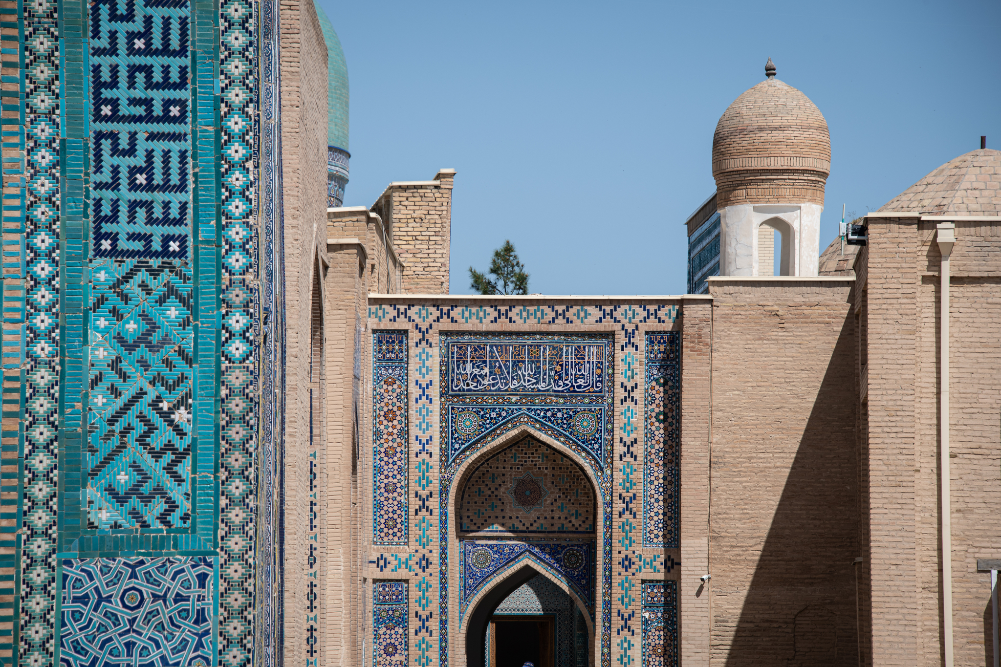 The Shah-i-Zinda necropolis in Samarkand, Uzbekistan /VCG