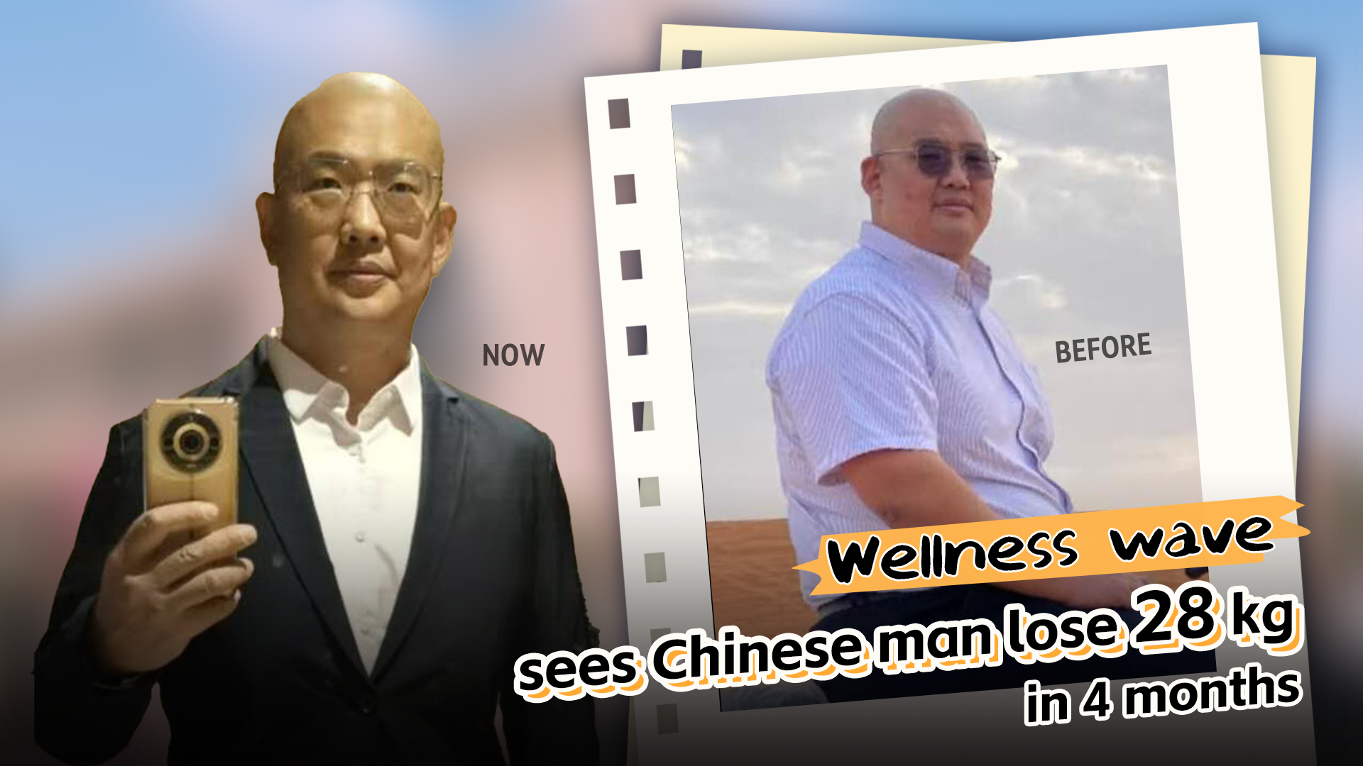 Wellness wave sees Chinese man lose 28 kg in 4 months