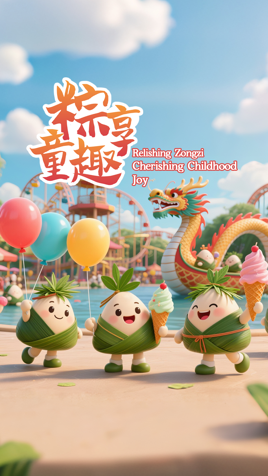 Relishing zongzi, cherishing childhood joy