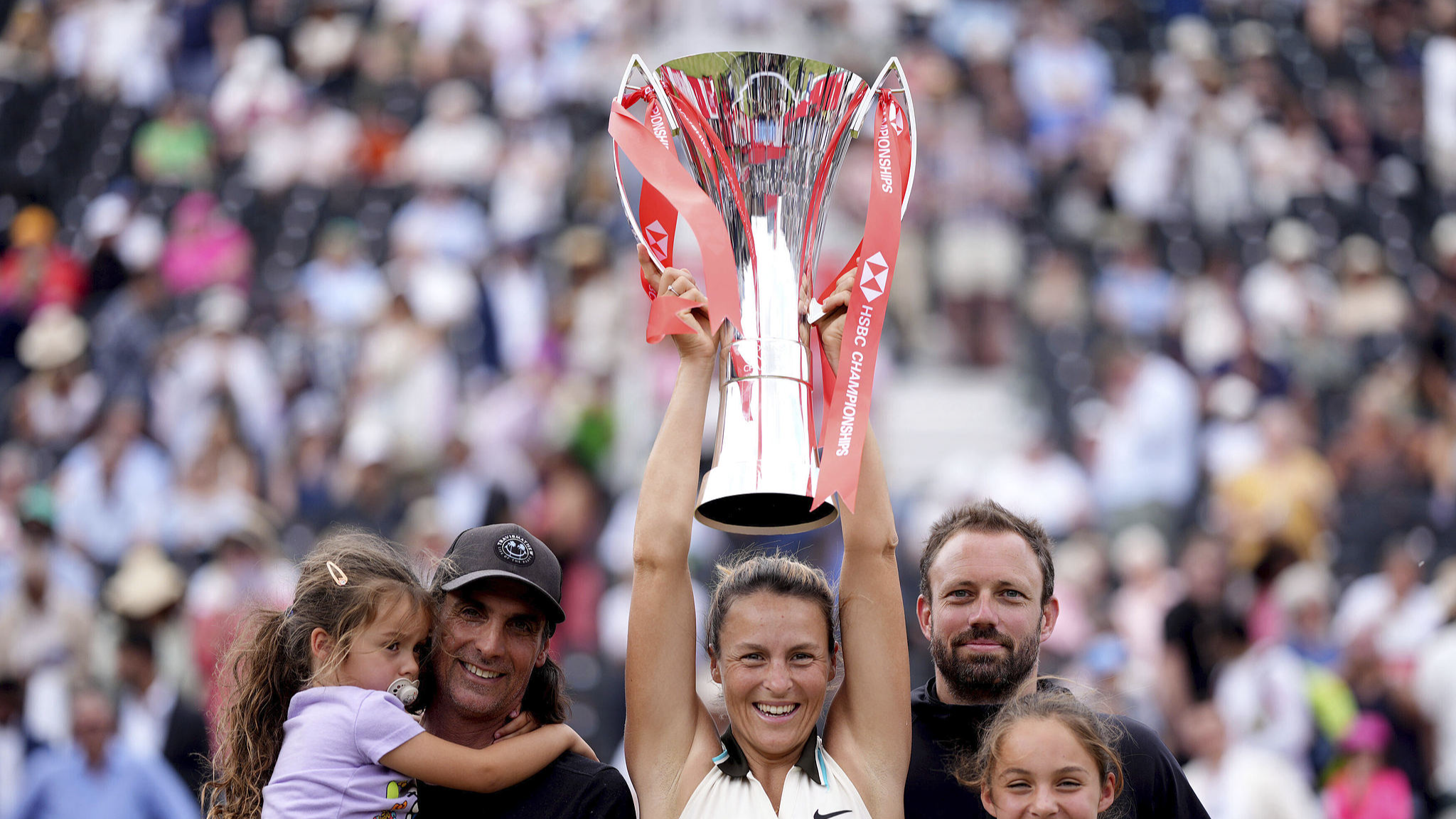 German qualifier Tatjana Maria wins Queen's Club final at age 37
